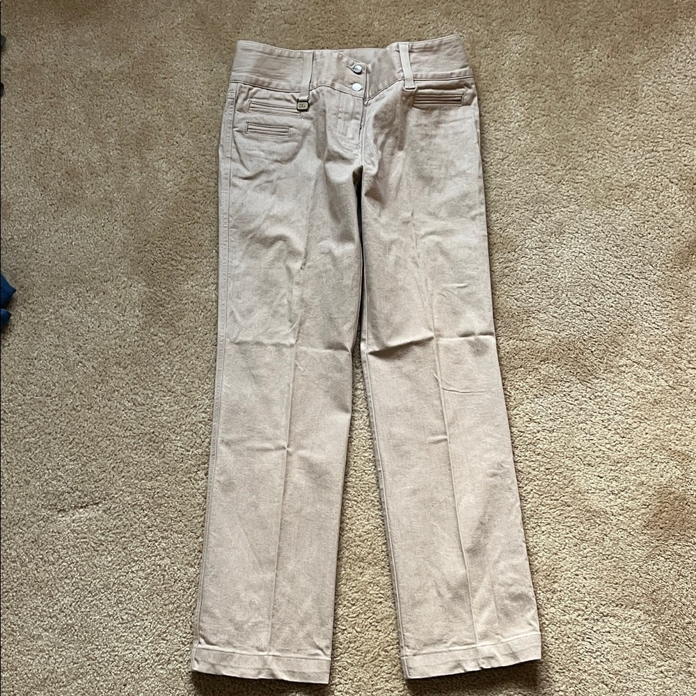 Dolce & Gabbana Beige Dress Pants